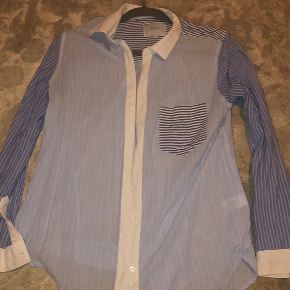 Rails chambray stripes button down - Picture 1 of 5